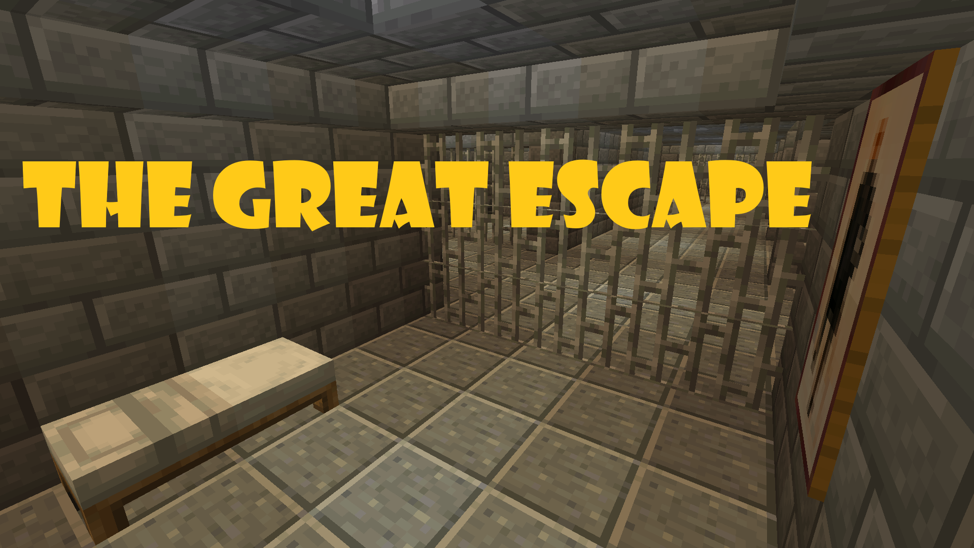 Download THE GREAT ESCAPE! for Minecraft 1.14.4